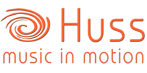 Huss - music in motion | DJ & Entertainment Service, Musiker · DJ's · Bands Langenau, Logo