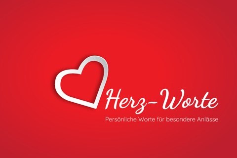Herz-Worte - persönliche Worte für besondere Anlässe, Trauredner · Theologen Ludwigsburg, Logo
