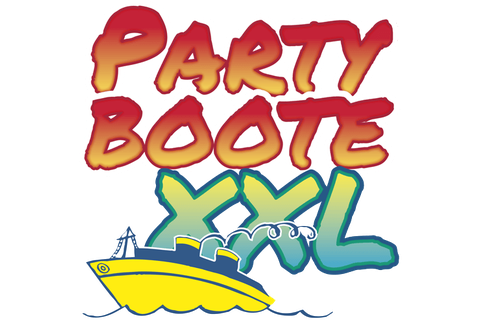 Partyboote XXL Bodensee, JunggesellInnenabschied Friedrichshafen, Logo