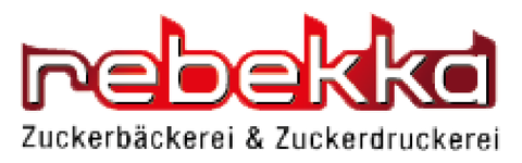 Rebekka Zuckerbäckerei & Zuckerdruckerei, Hochzeitstorte Freudental, Logo