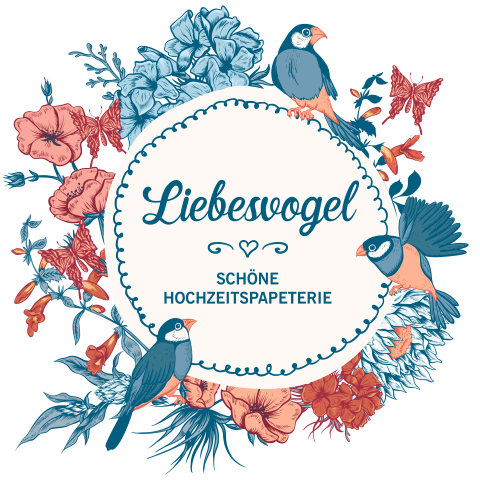 Liebesvogel | Lasercut-Hochzeitskarten & Pocketfolds, Hochzeitskarten Heilbronn, Logo